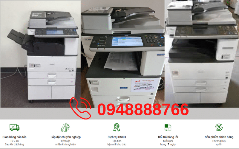Bán máy photocopy Ricoh MP 2852