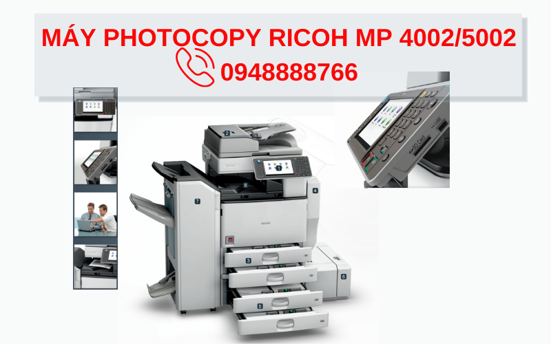 Bán máy photocopy Ricoh MP 5002