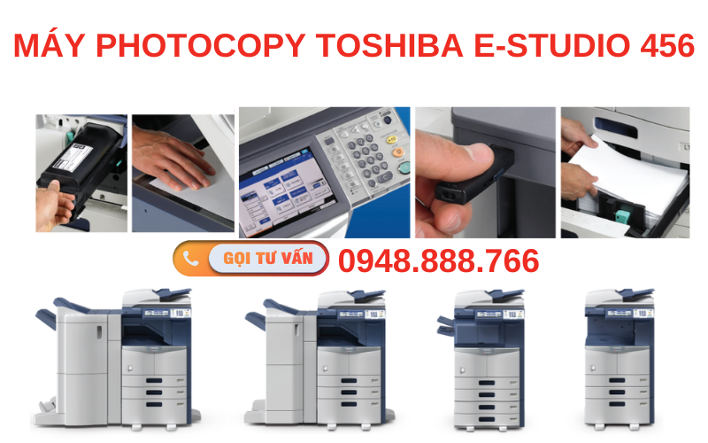Máy photocopy toshiba e-studio 456