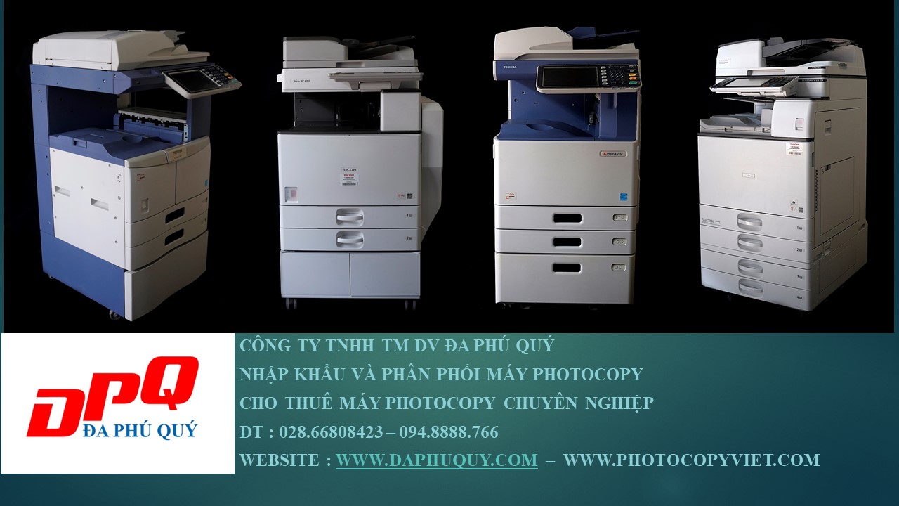Dịch vụ cho thuê máy photocopy Đa Phú Quý