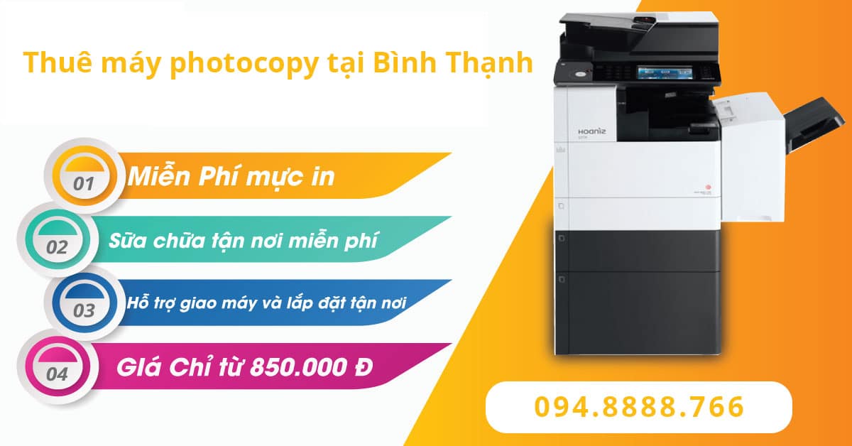 Thuê máy photocopy tại Bình Thạnh