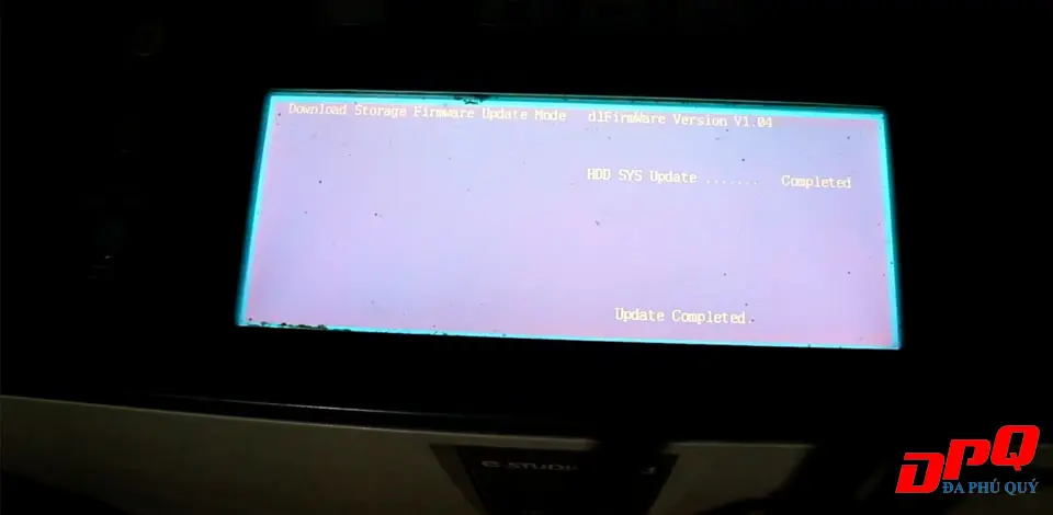 cap nhat firmware may photocopy toshiba