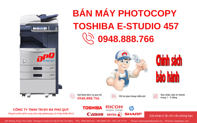 Bán máy photocopy Toshiba 457