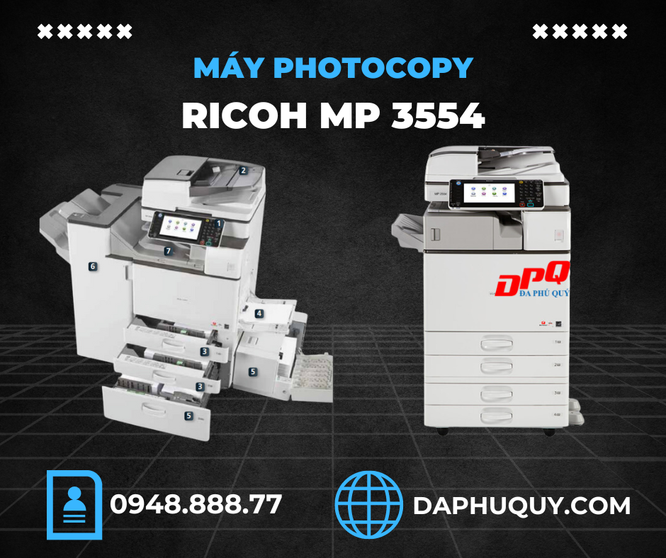 Máy Photocopy Ricoh MP 3554