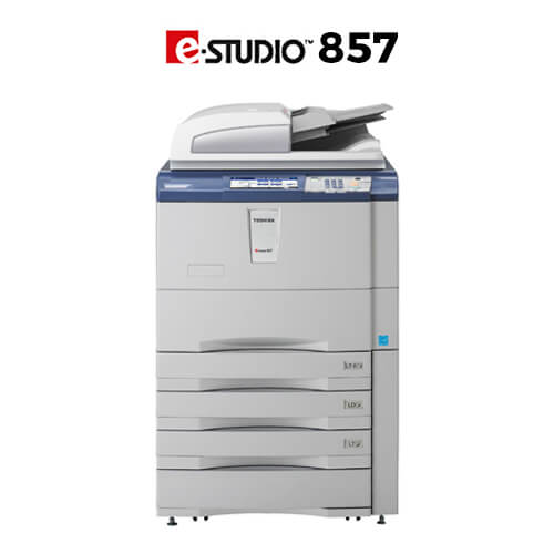 Máy photocopy Toshiba E-studio 857-Top 5 cho thuê máy photocopy dùng cho dịch vụ 