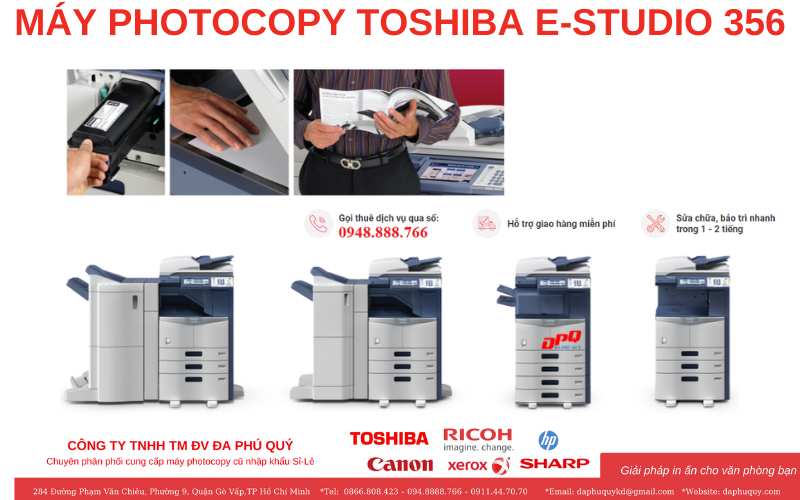 Bán máy photocopy Toshiba E-studio 356