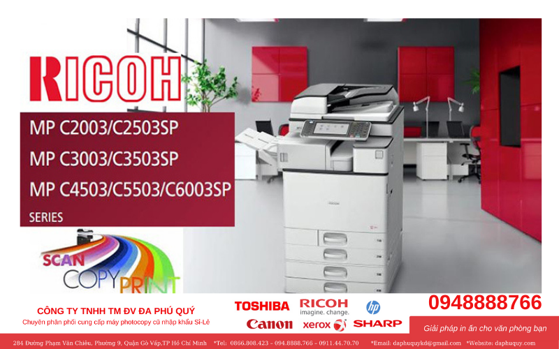 Máy photocopy Ricoh MPC 5503