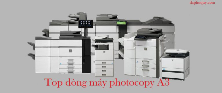 Top dòng máy photocopy A3