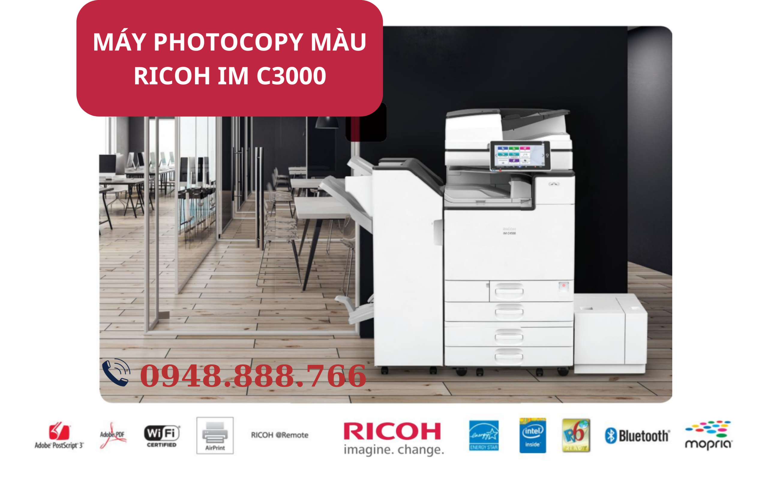 Tại sao bạn nên mua máy photocopy Ricoh IM C3000