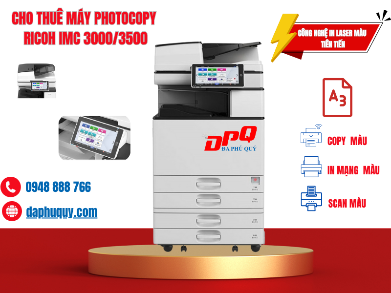 Tại sao nên thuê máy photocopy Ricoh IM C3000 thay vì mua?